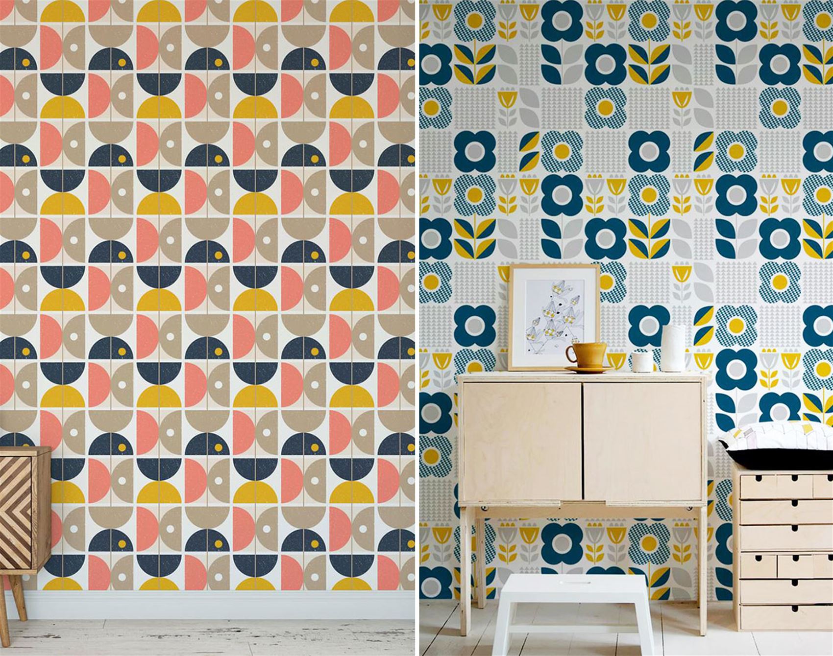 ooh! a whole load of removable wallpaper
