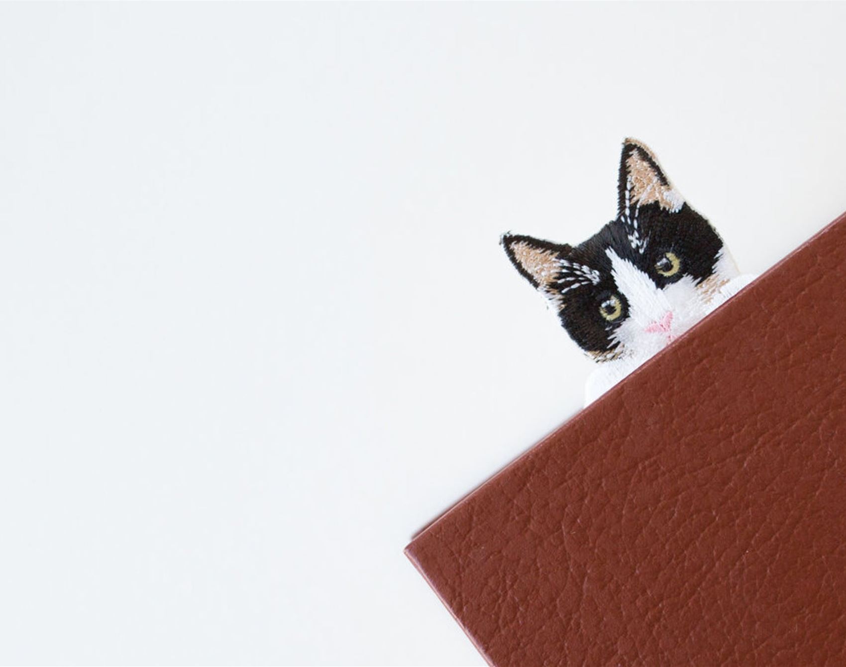 save your page with an embroidered critter