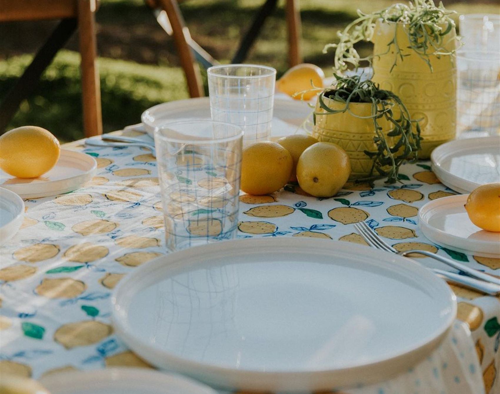 nice napery from bright threads