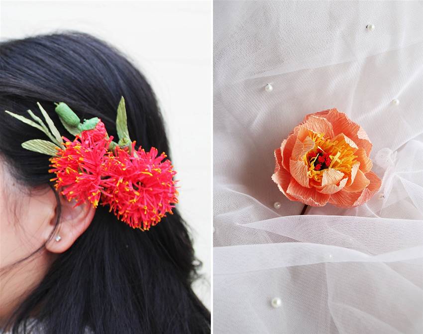 paper flowers you can wear