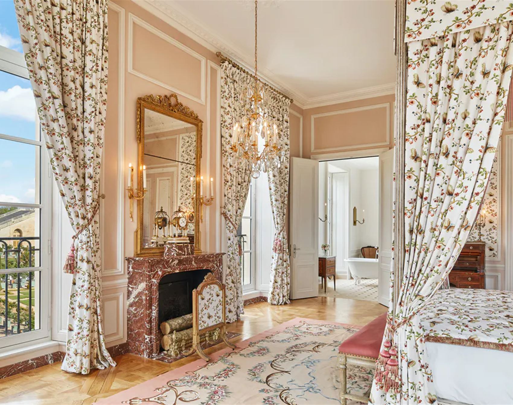 you can now stay on the grounds of the palace of versailles