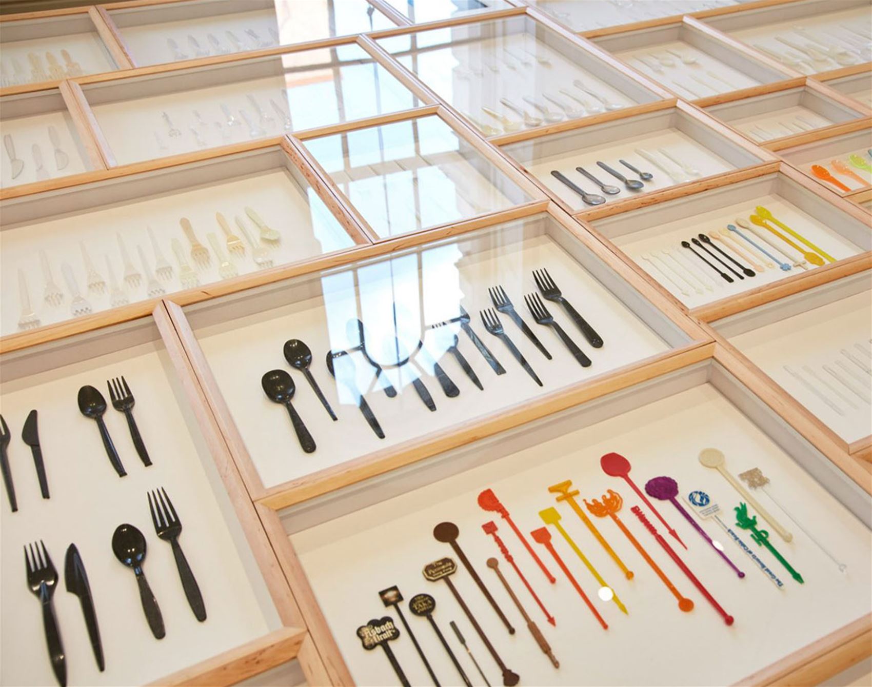 'spoon archaeology' bids farewell to plastic cutlery