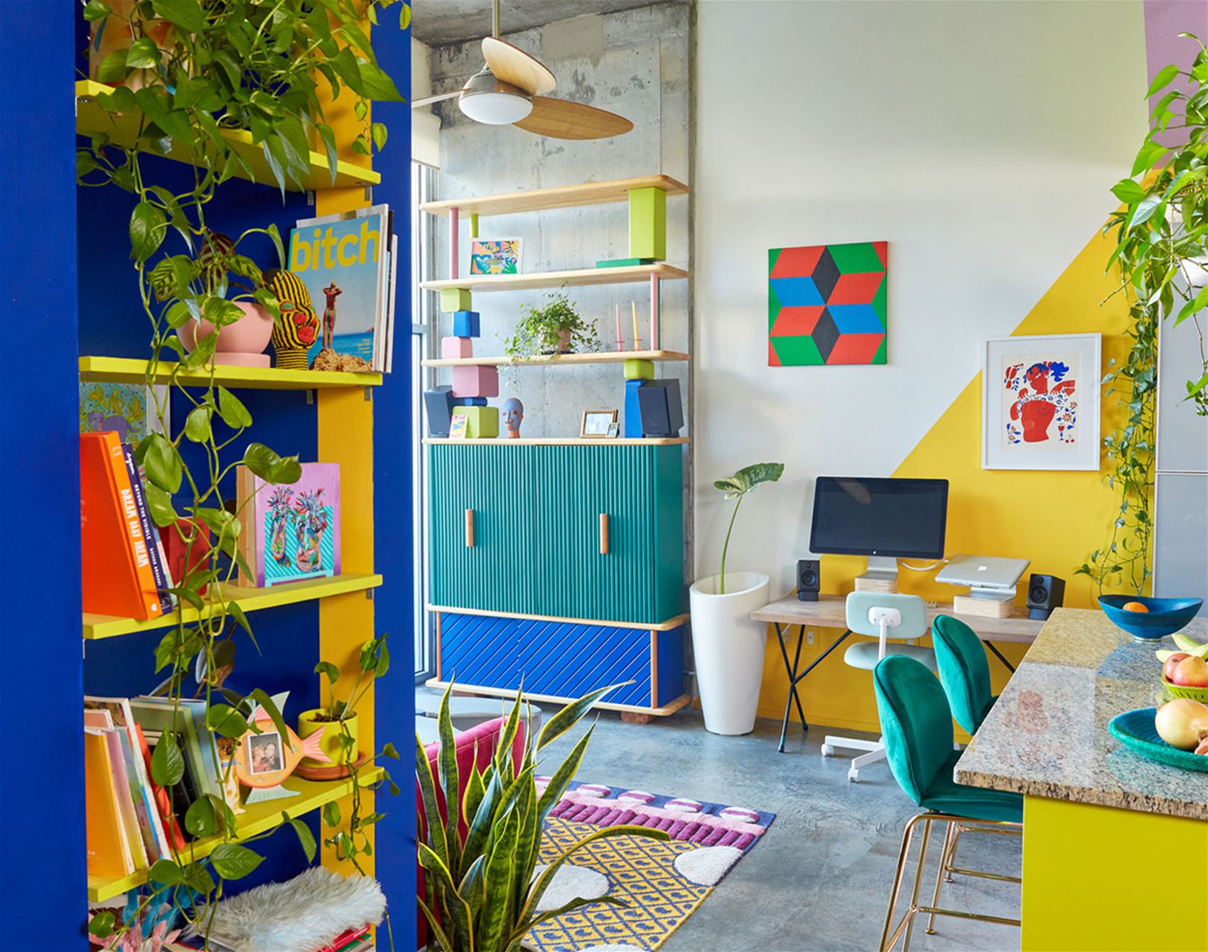 homebodies: an eccentric one-bedroom condo