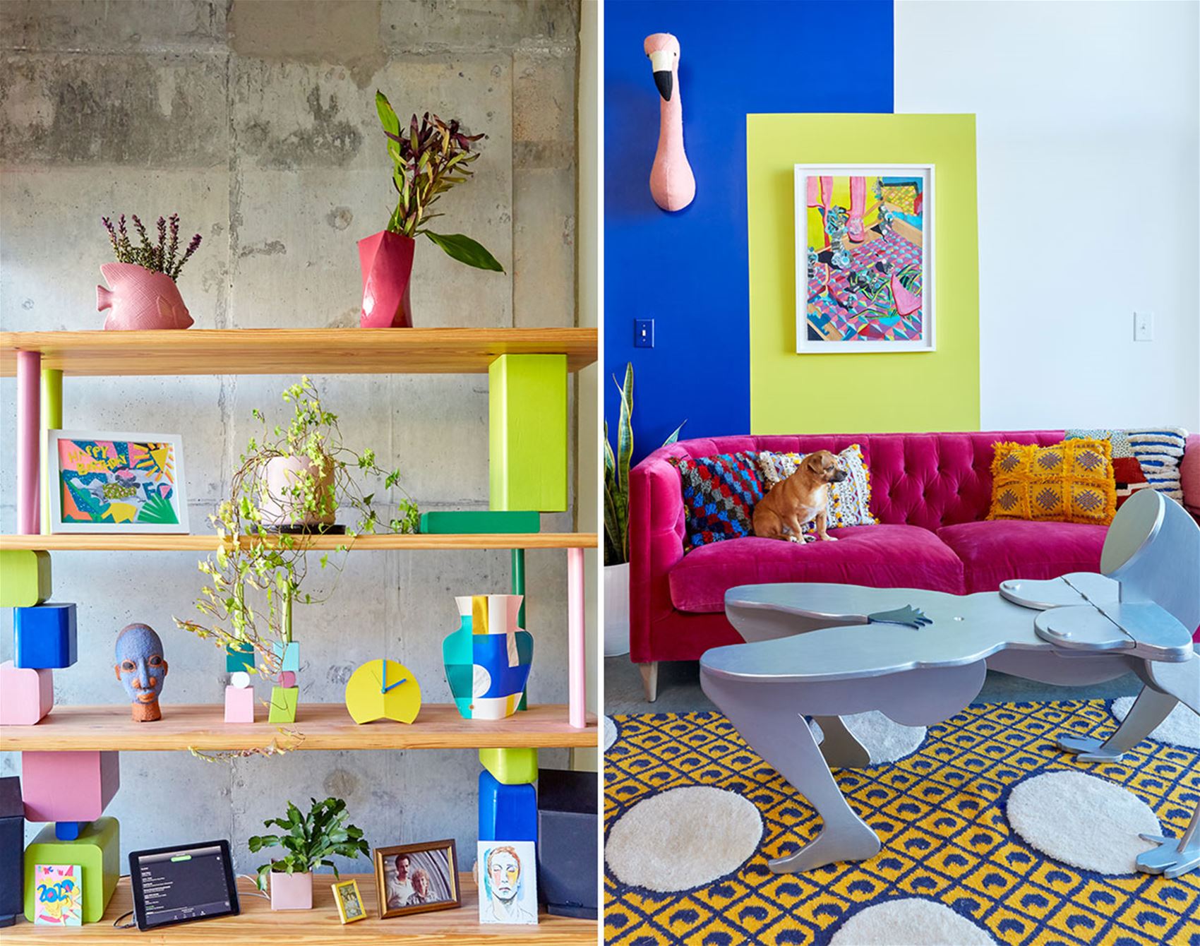 homebodies: an eccentric one-bedroom condo