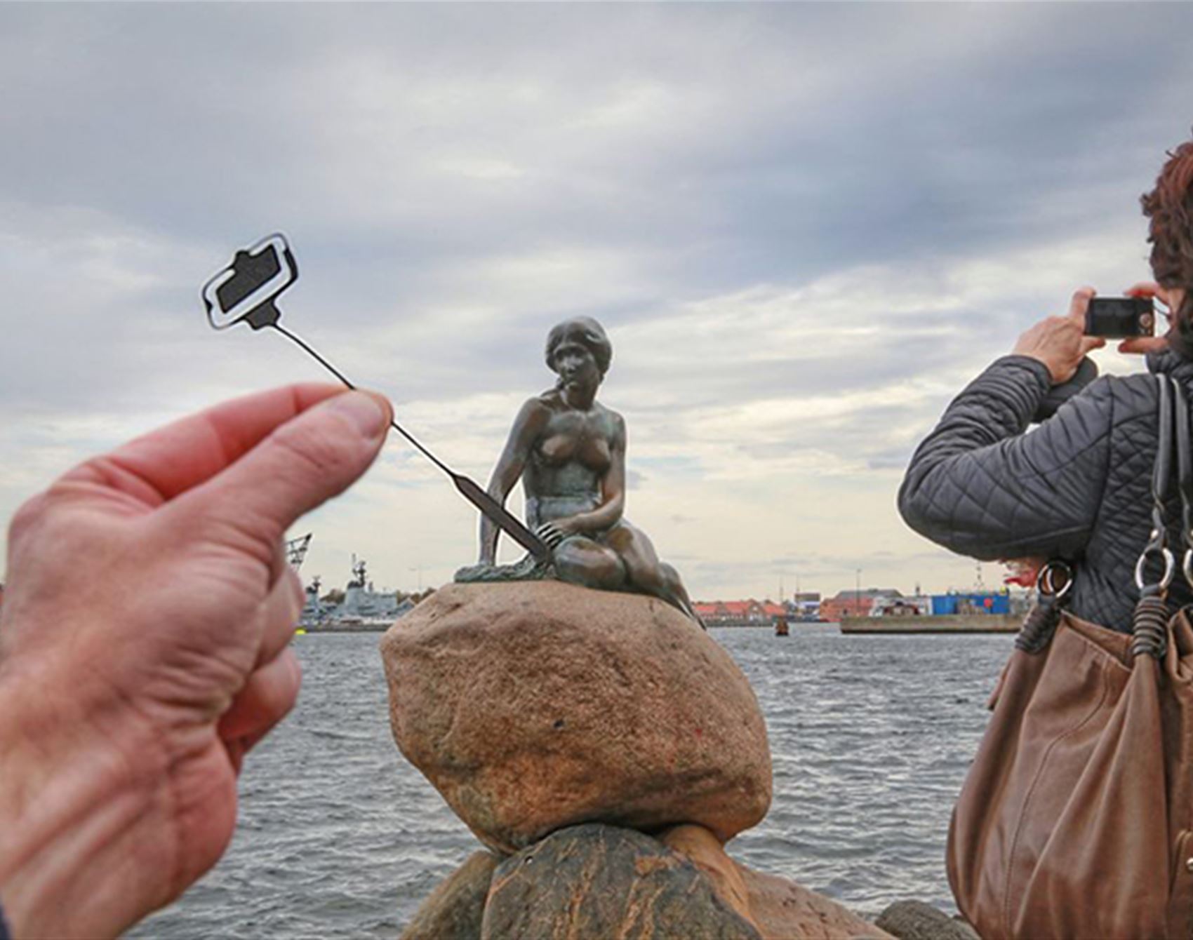 playful paper cut-outs turn landmarks into art