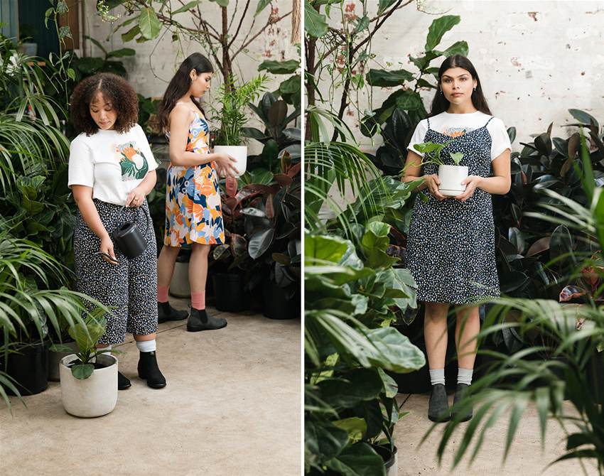cassie byrnes is the first local artist to collab with uniqlo and we're obsessed
