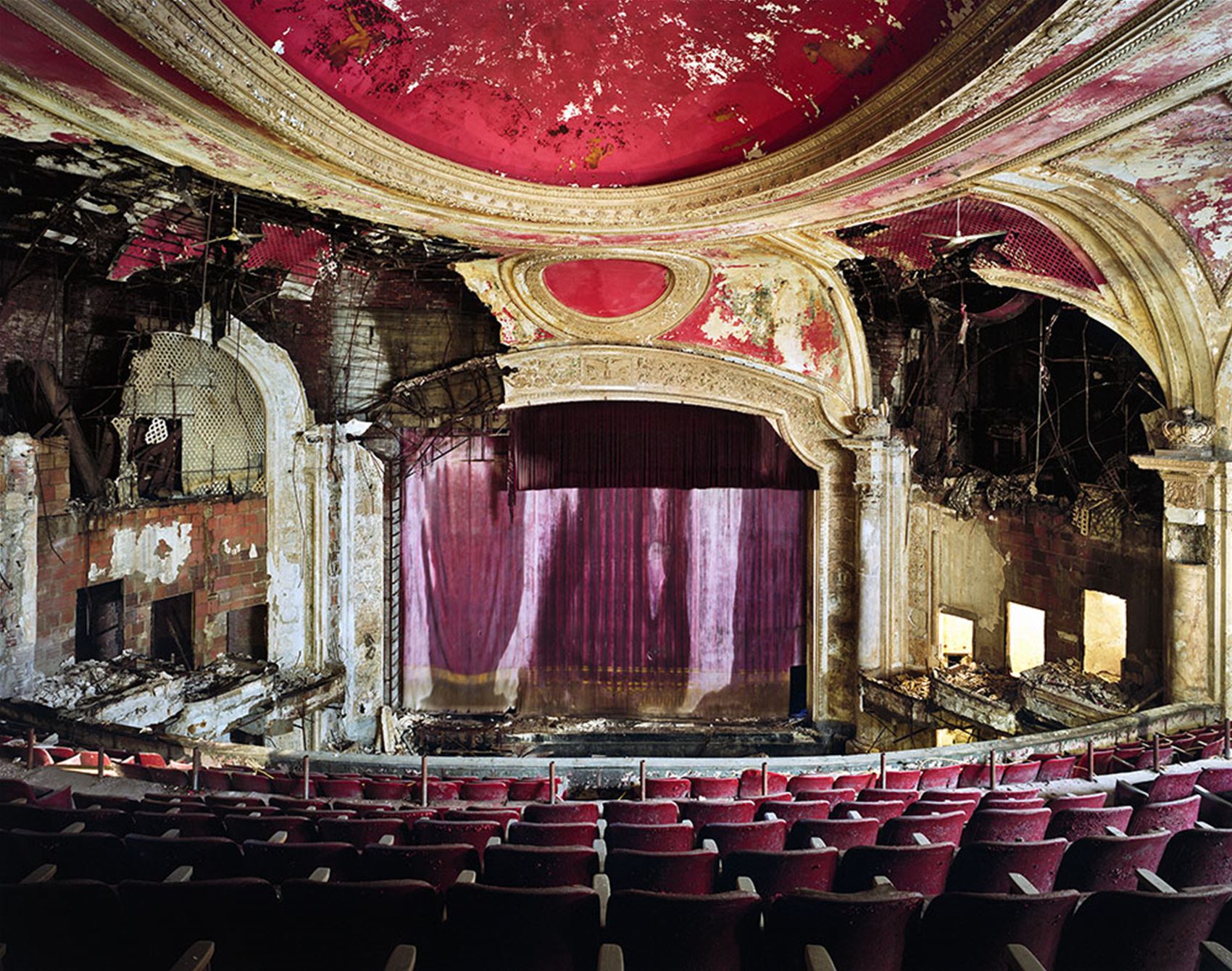 these photographers capture decaying and repurposed theatres across america