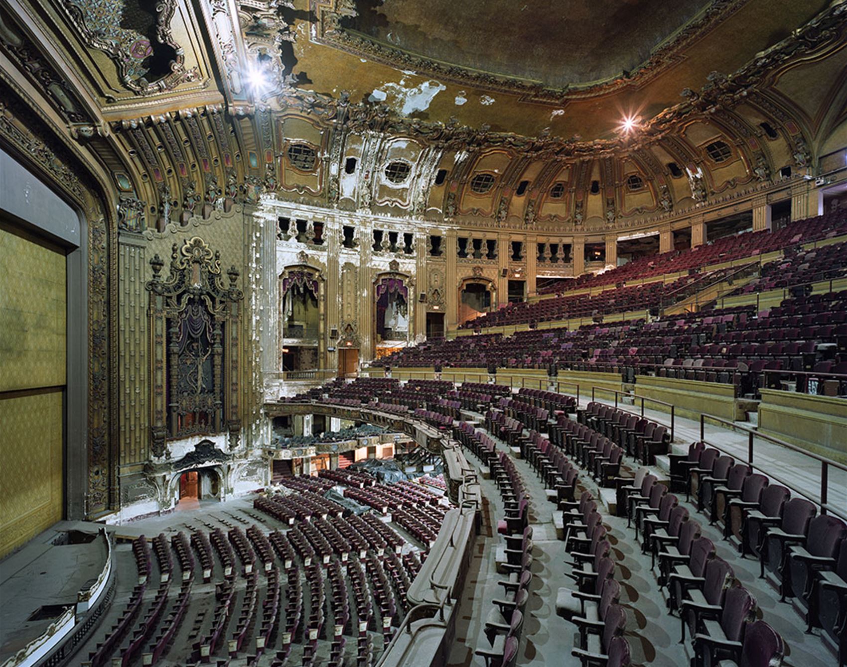 these photographers capture decaying and repurposed theatres across america