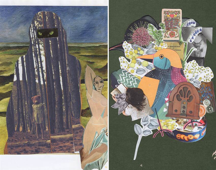 peep the collages our frankie fellows created at that paper joint