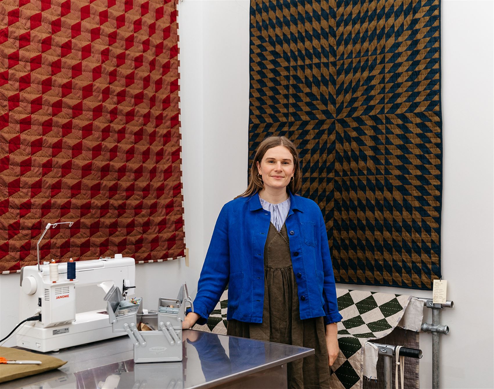 step inside homewares shop and quilting studio, heirloom quality supplies