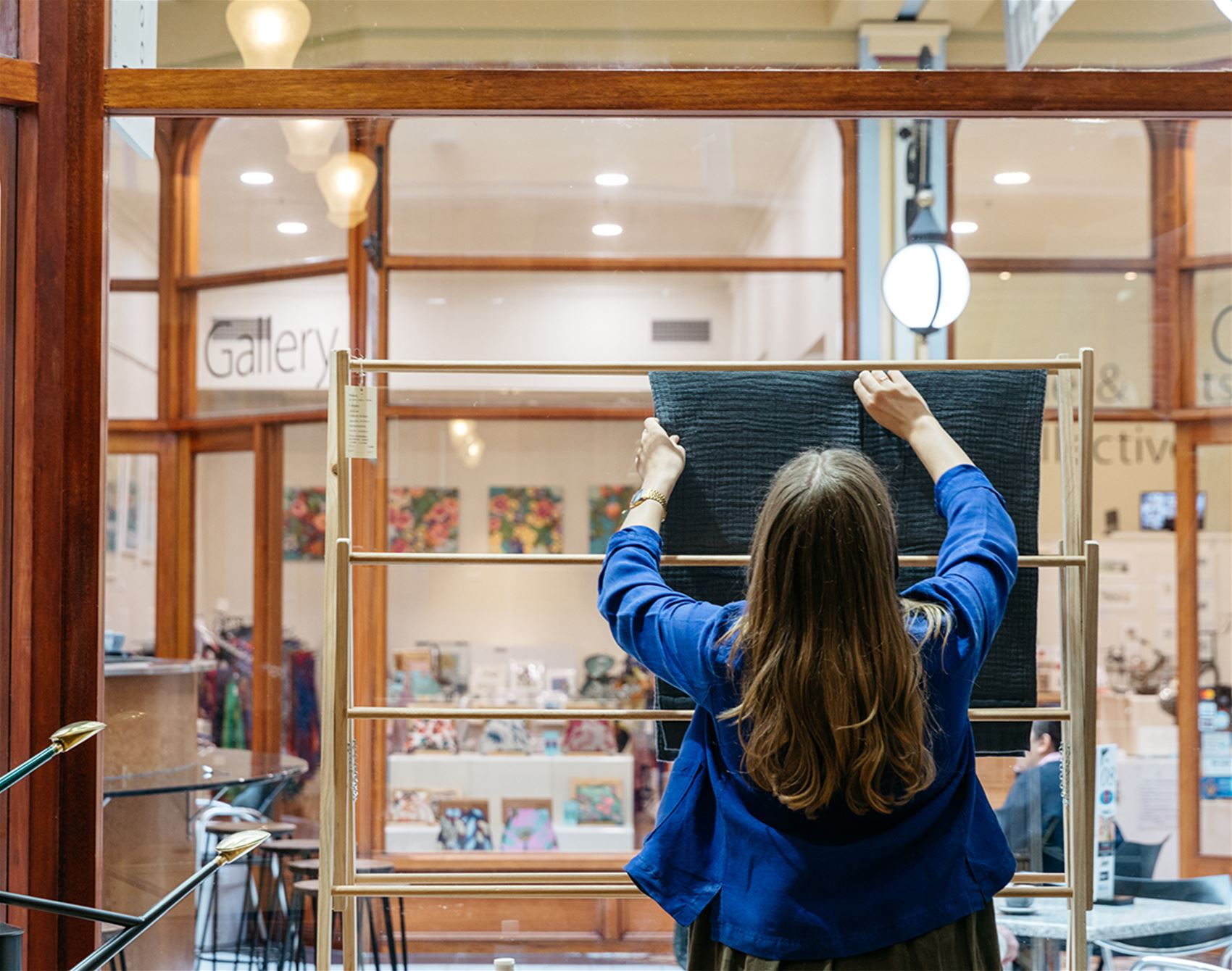 step inside homewares shop and quilting studio, heirloom quality supplies