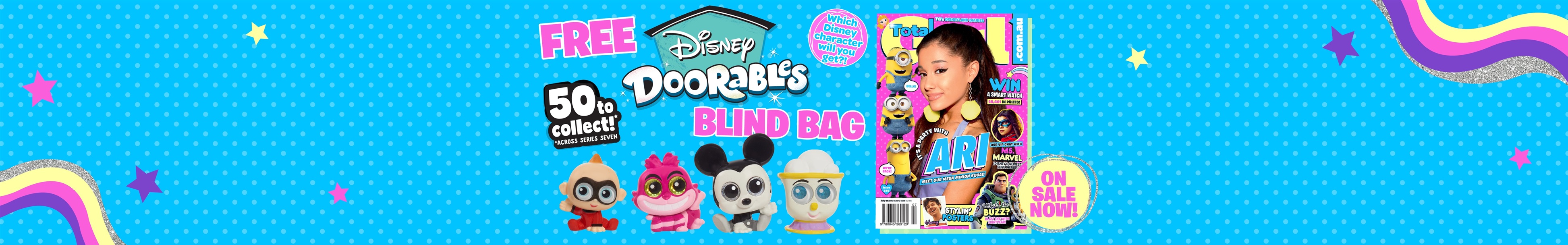 FREE Disney Doorables with the July mag! Plus Minions and more!