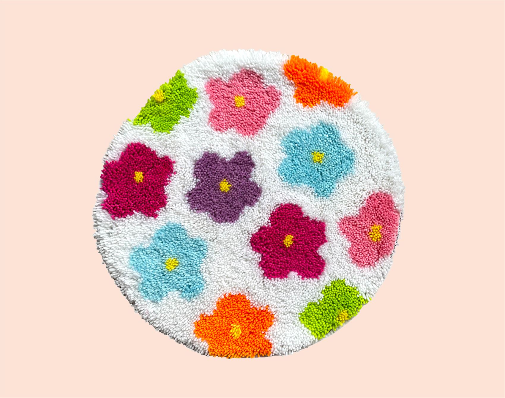 craft club co's diy fluffy rugs