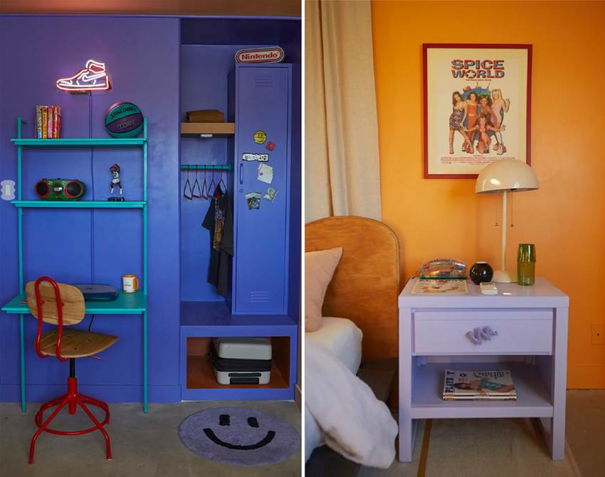 take a trip to the &#8217;90s via this holiday house