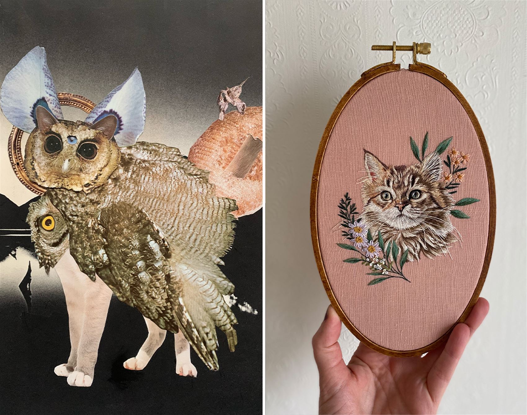 nab some cat art for a good cause at fang & fur’s auction