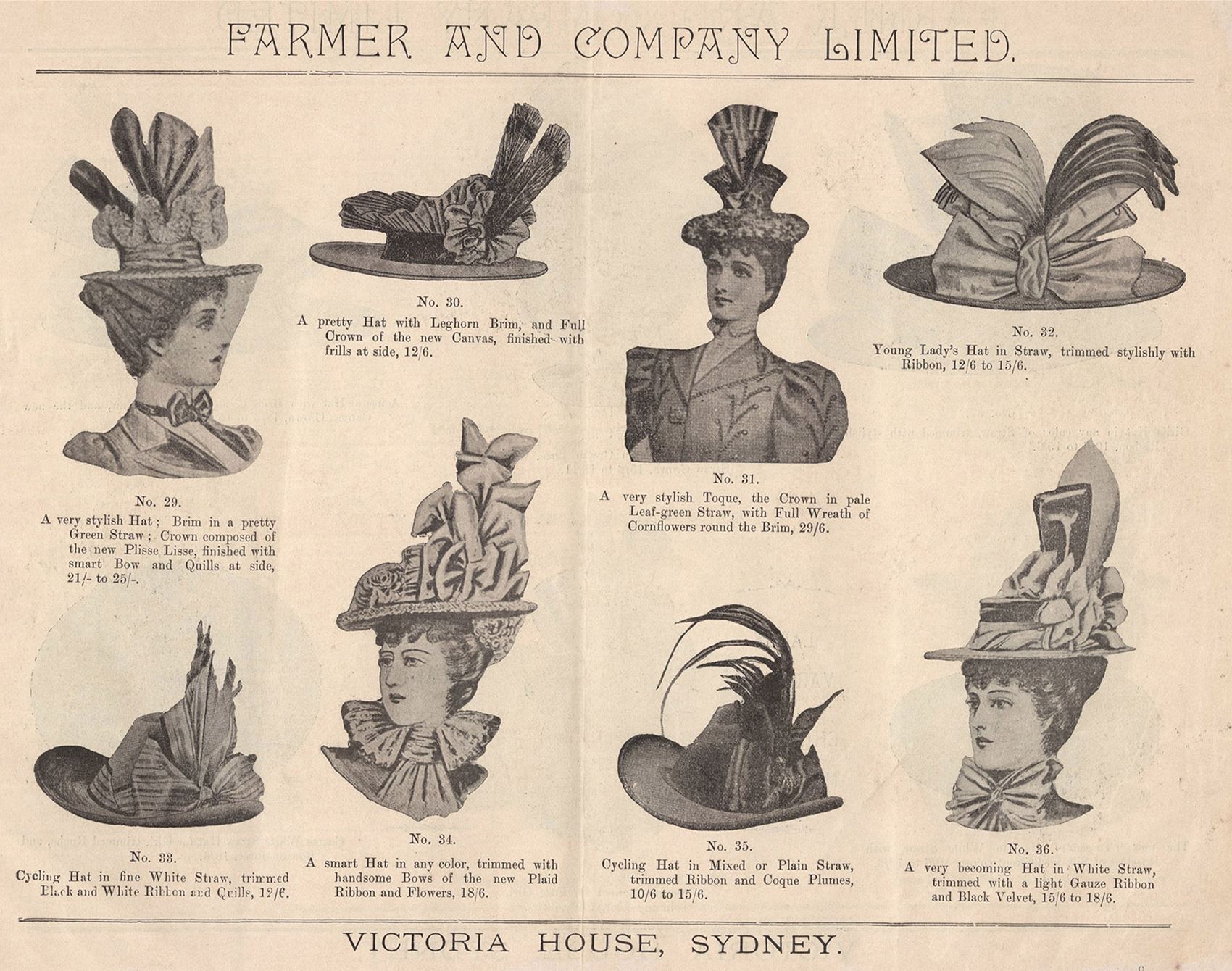 here’s what sydney women were wearing in the 1890s