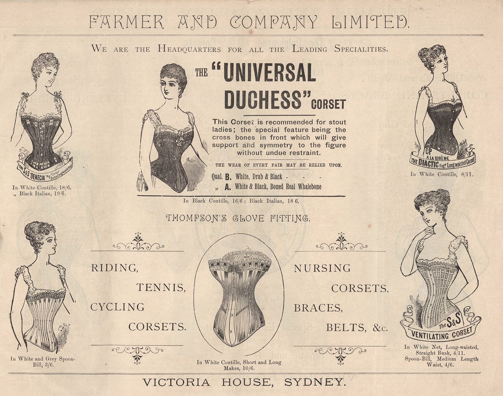 here’s what sydney women were wearing in the 1890s