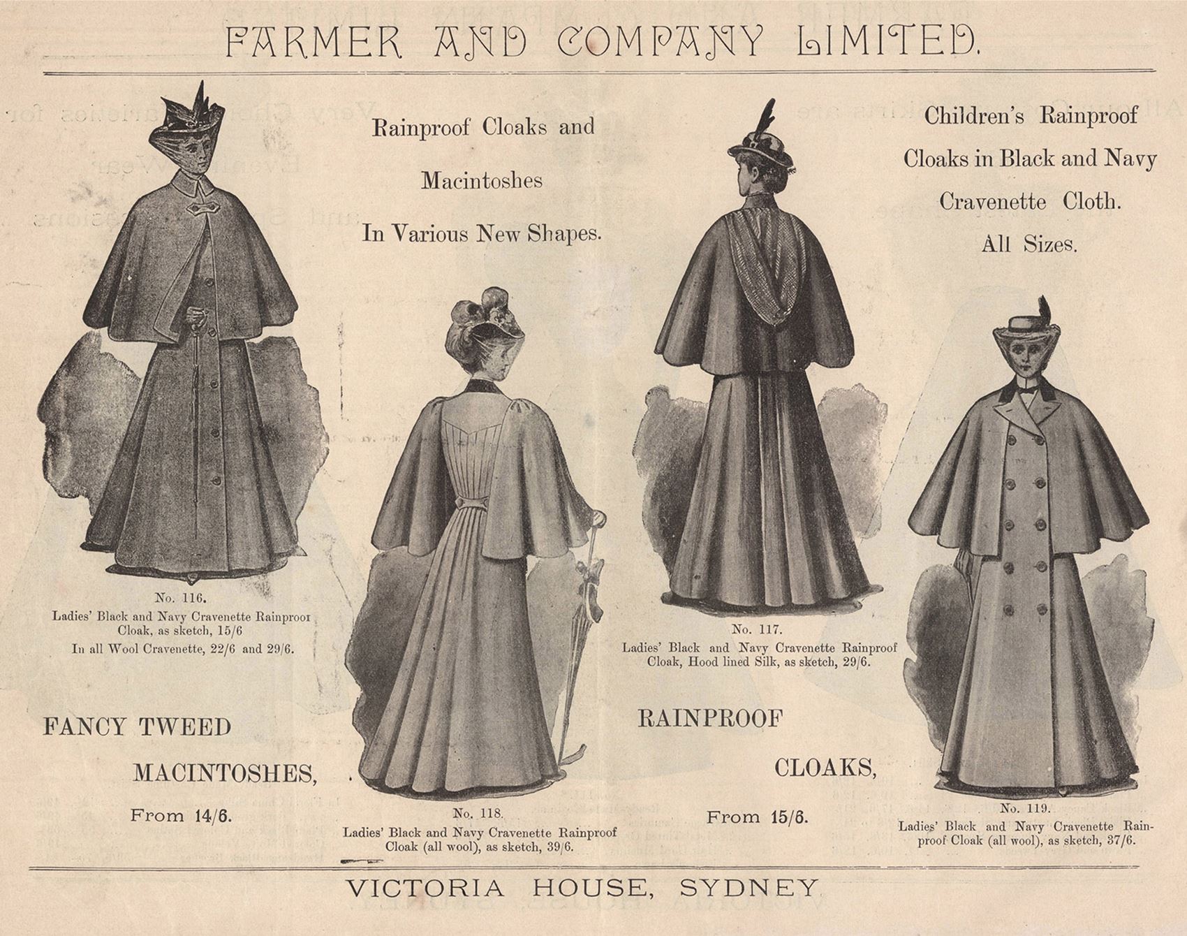 here’s what sydney women were wearing in the 1890s