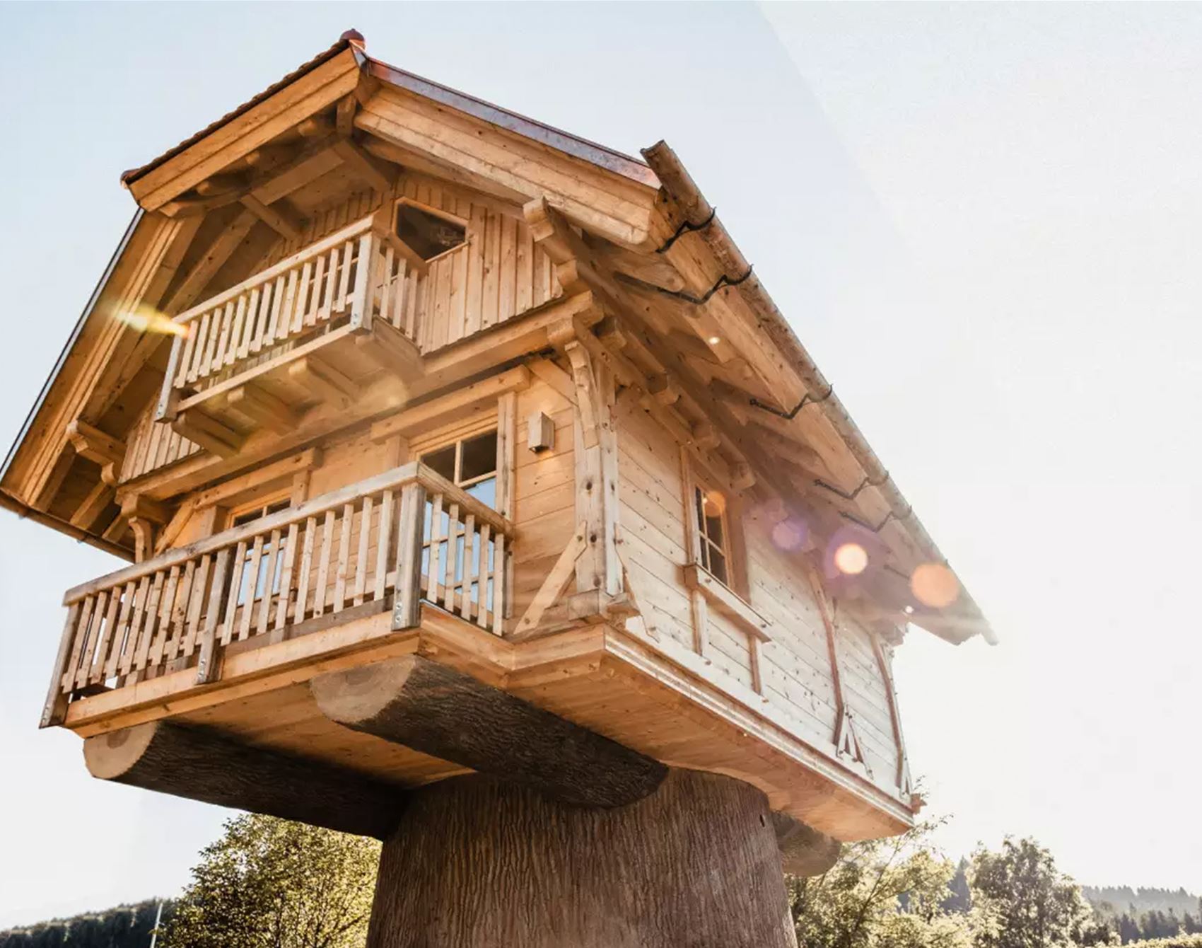 you can stay in a german treehouse village