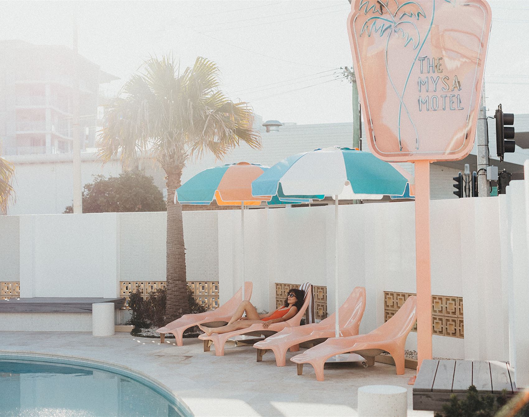 pastel palm springs-inspired paradise and art on the gold coast