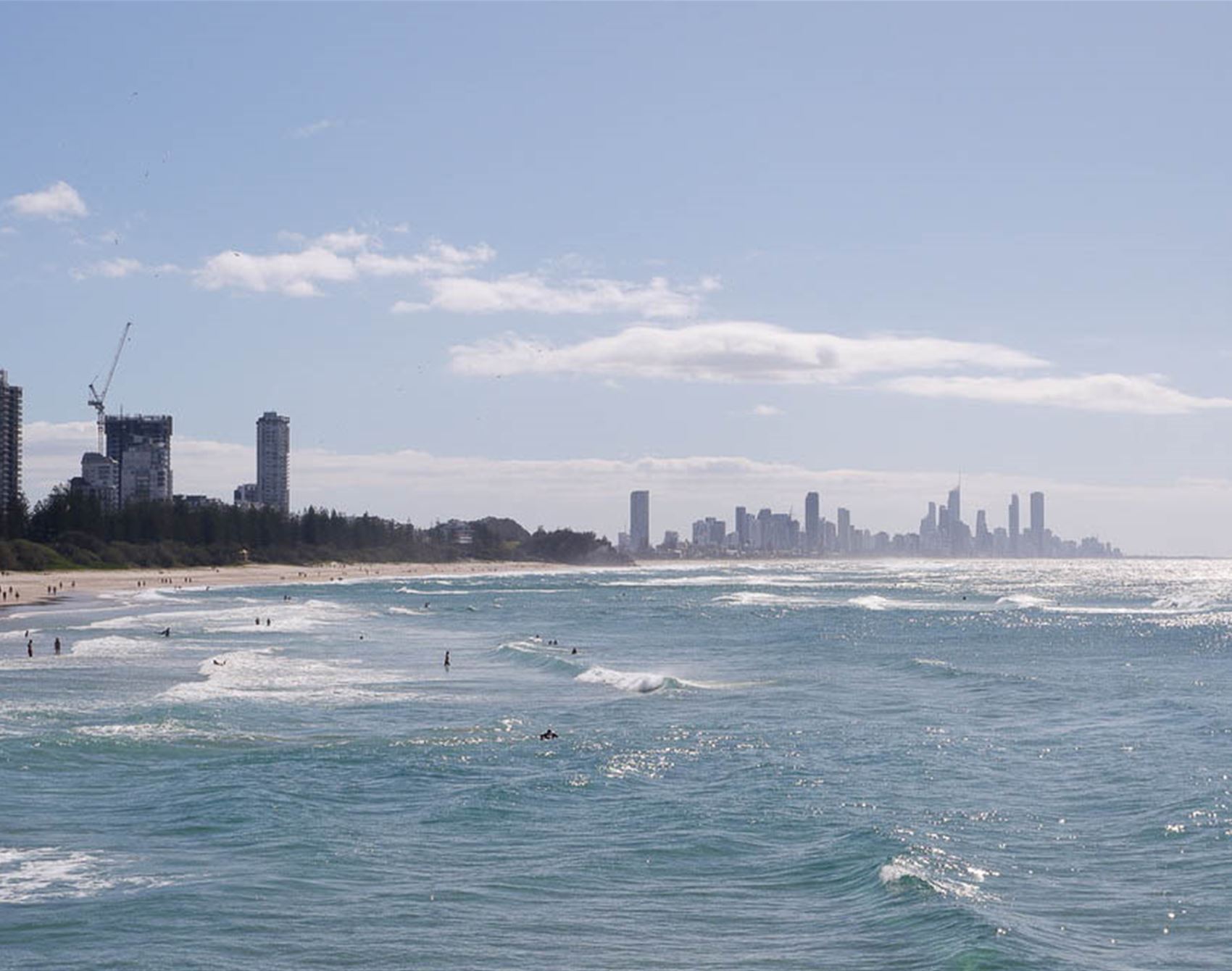 a morning in the clouds plus burrata and king prawns on the gold coast