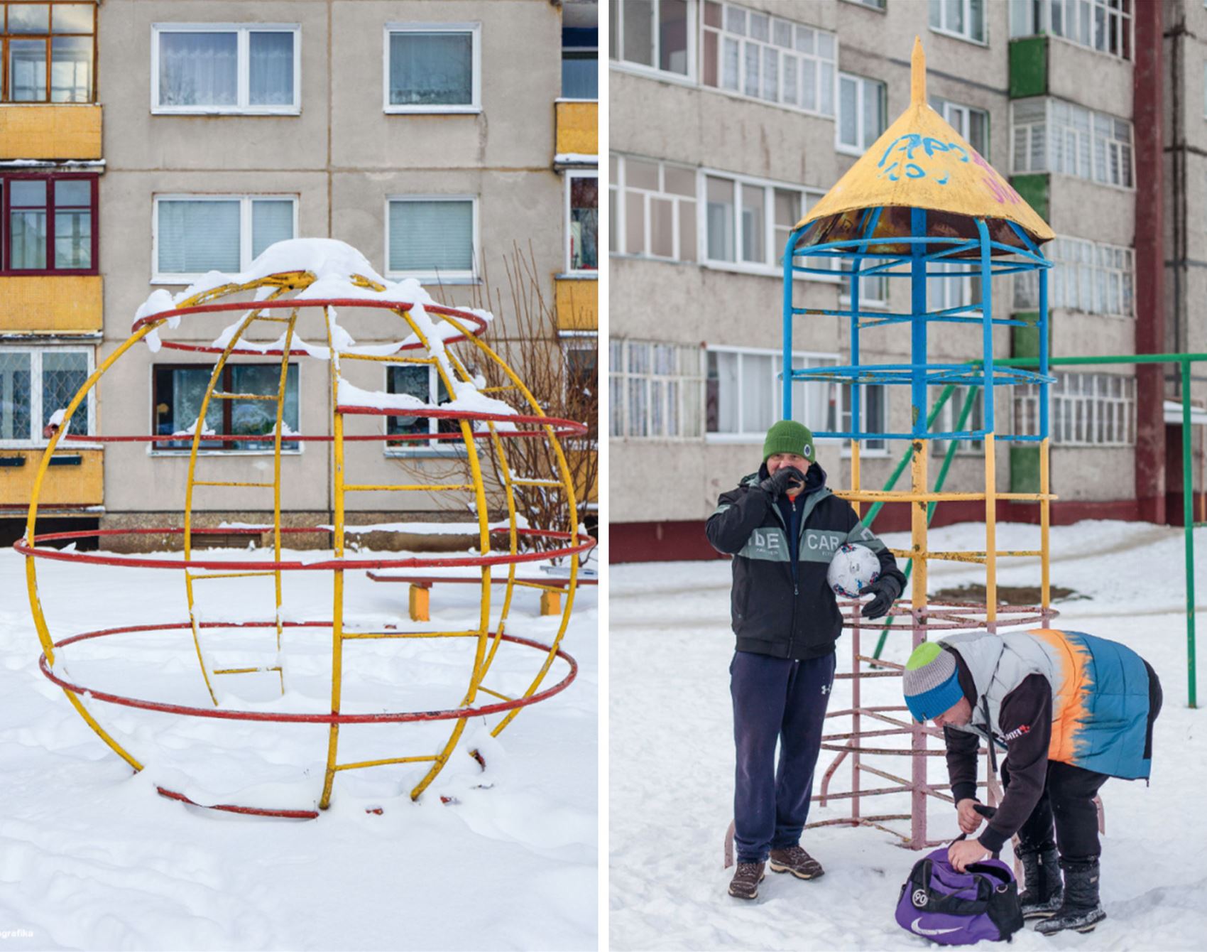take a gander at these space-age playgrounds