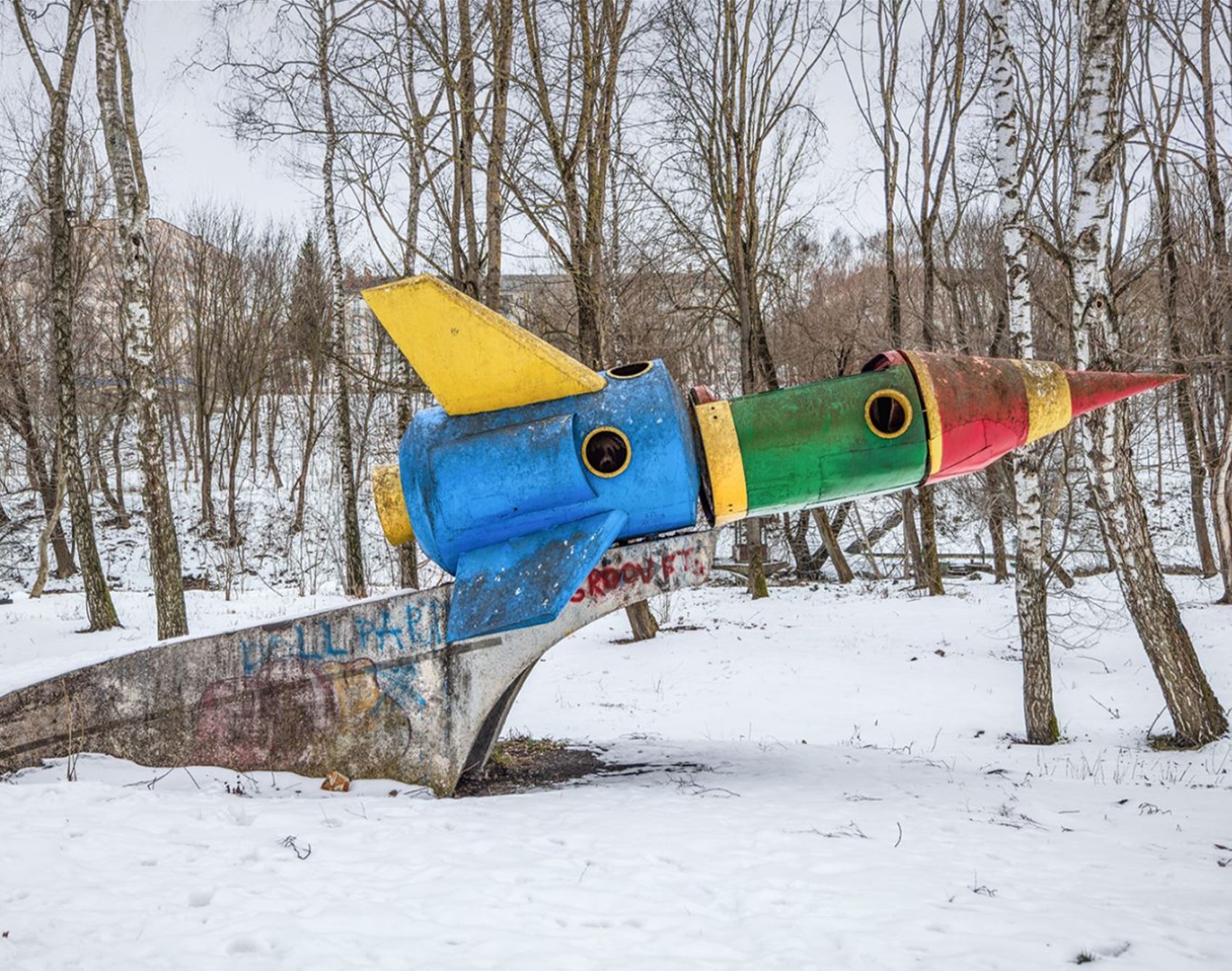 take a gander at these space-age playgrounds