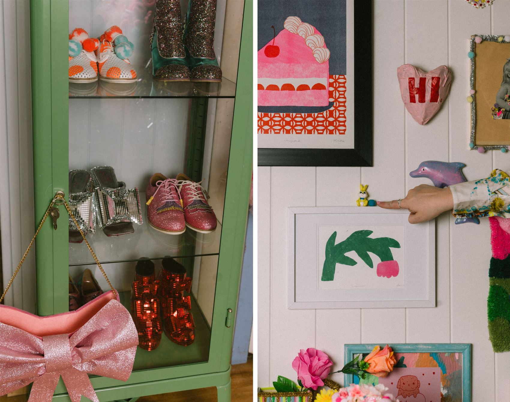 rachel burke’s magical, glittery generative AI creations