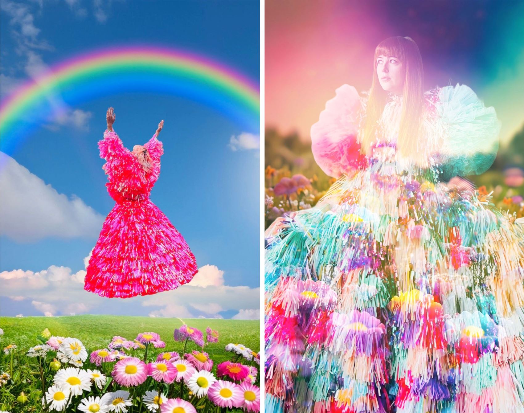 rachel burke’s magical, glittery generative AI creations