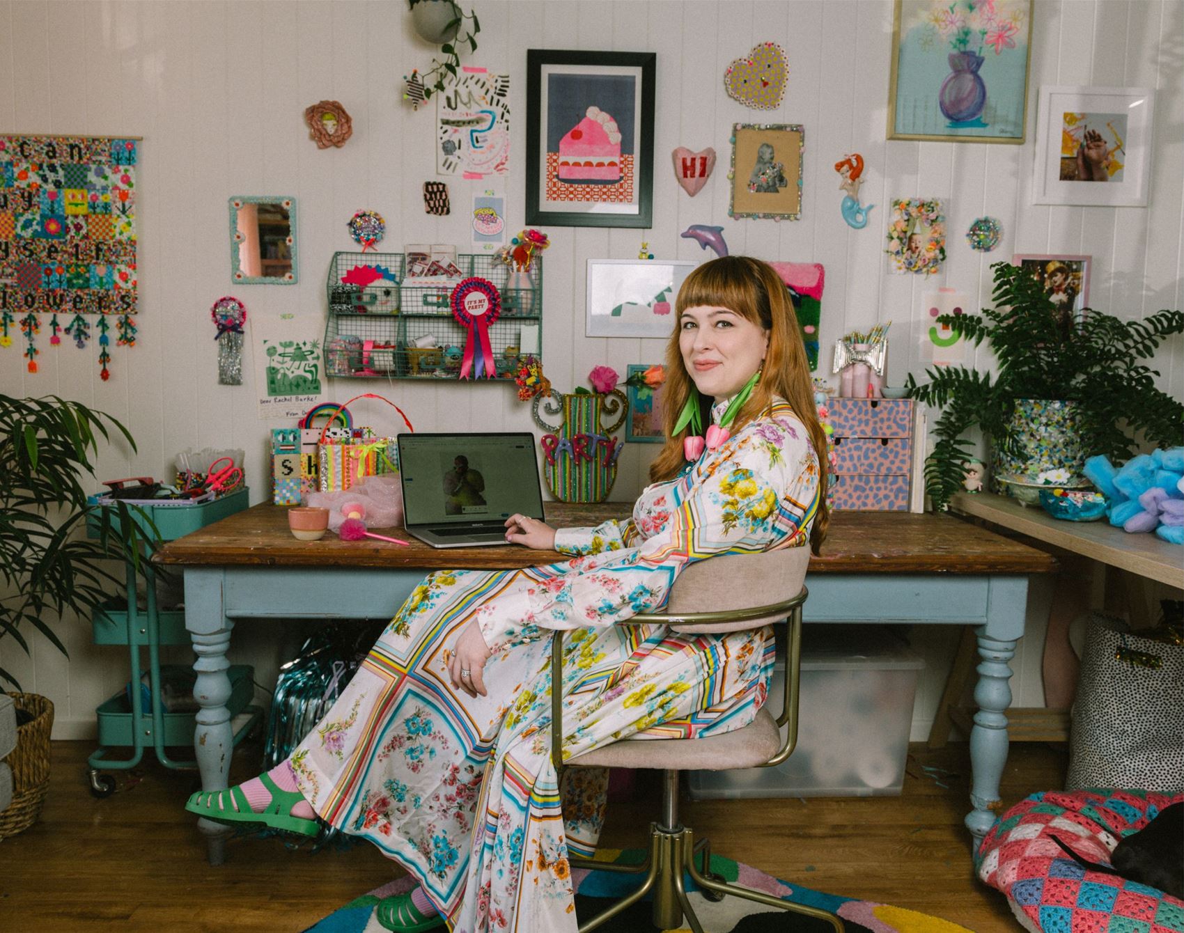 rachel burke’s magical, glittery generative AI creations