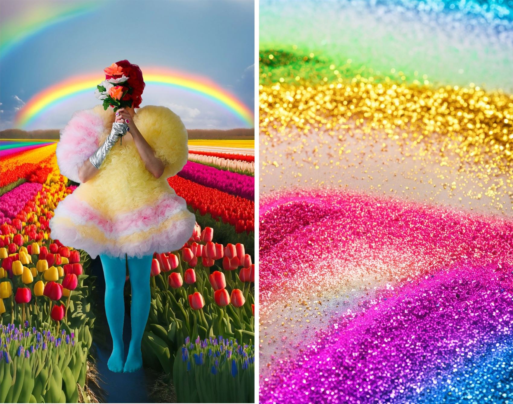 rachel burke’s magical, glittery generative AI creations