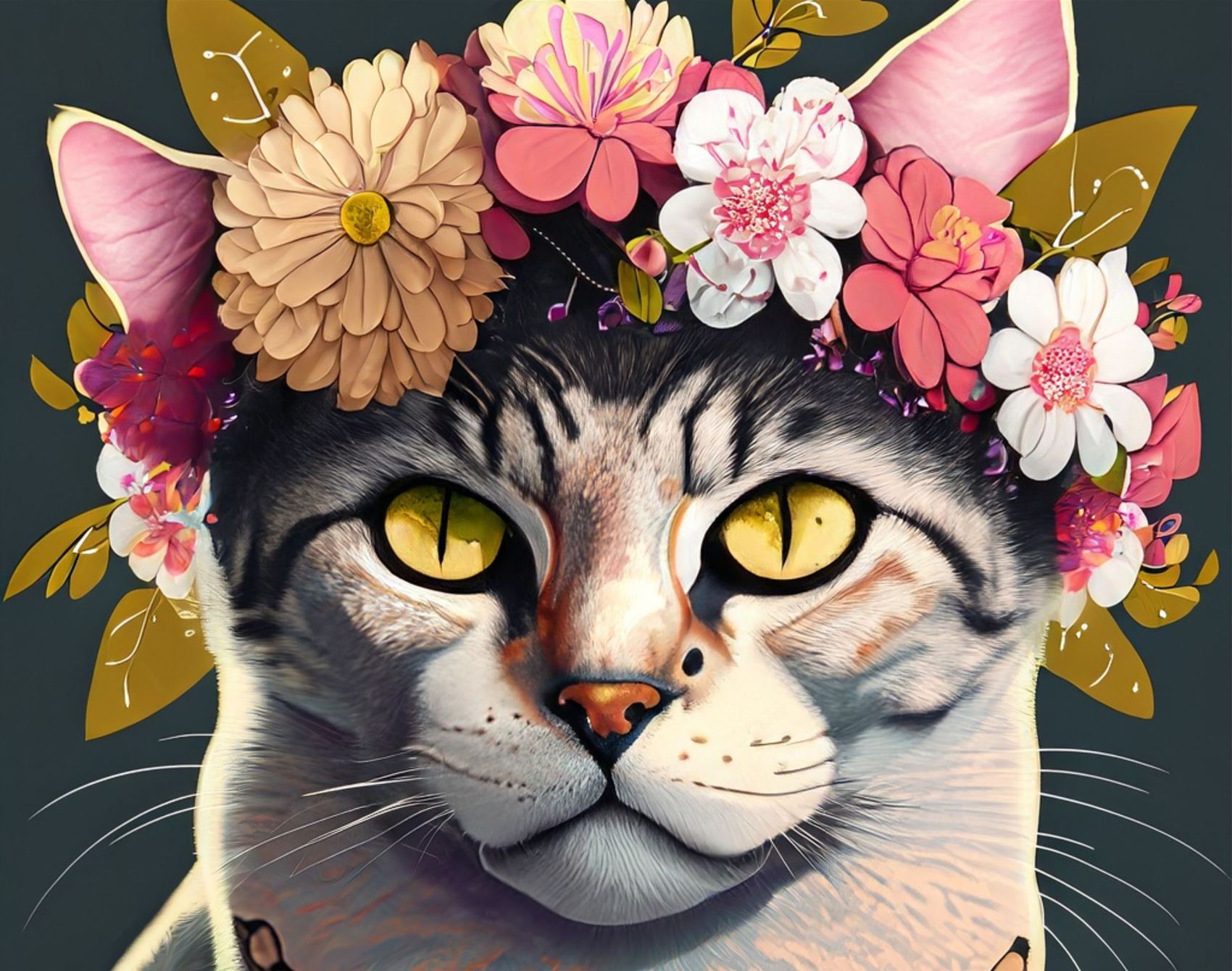 scribble club gallery: flower power with adobe firefly