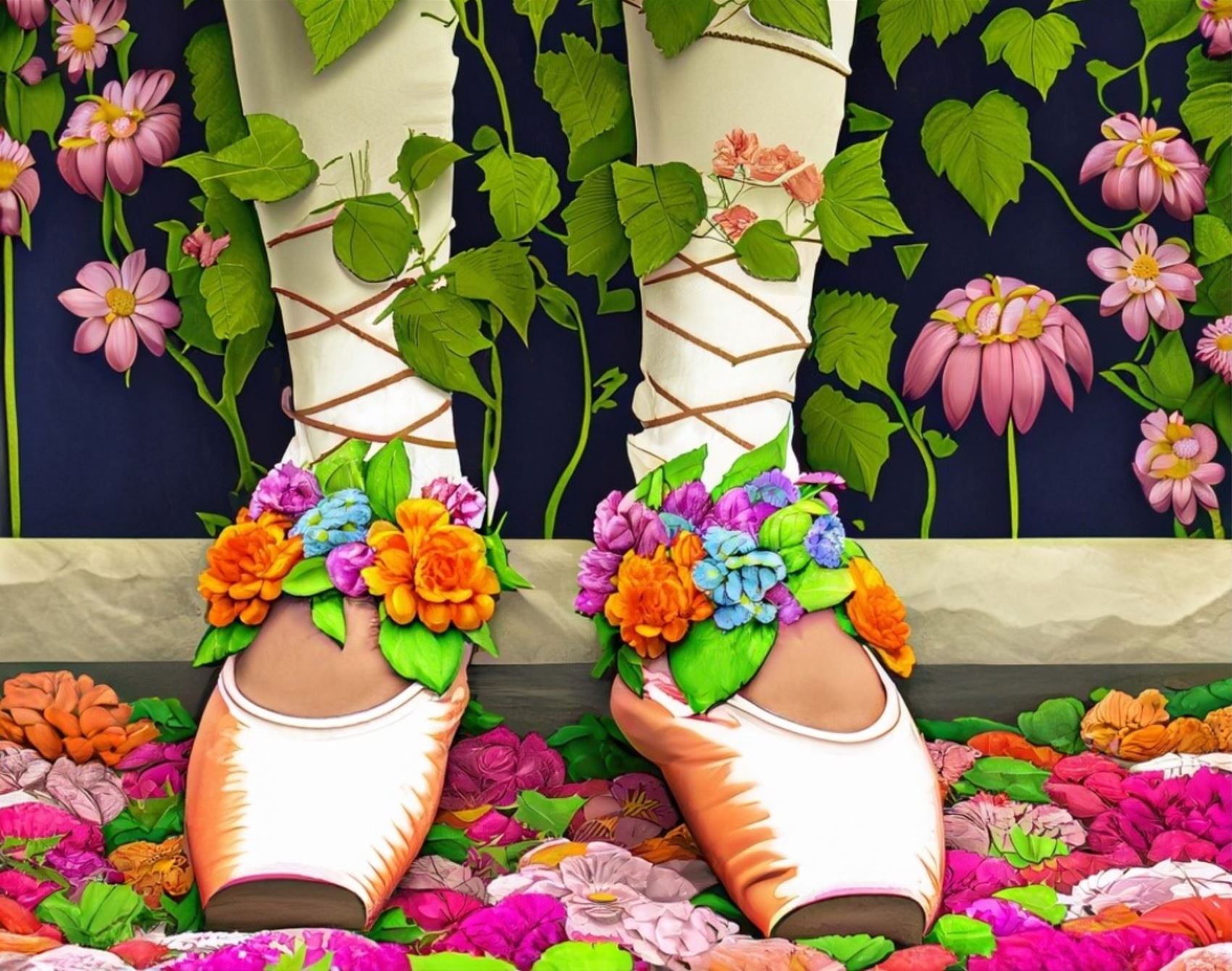 scribble club gallery: flower power with adobe firefly