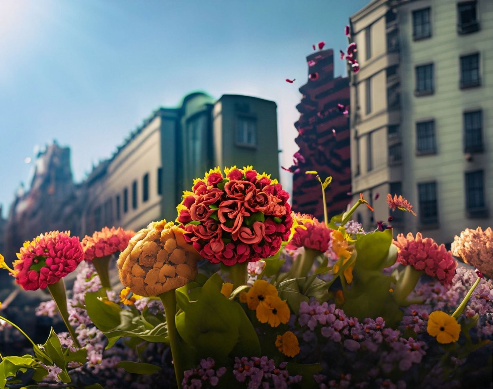 scribble club gallery: flower power with adobe firefly