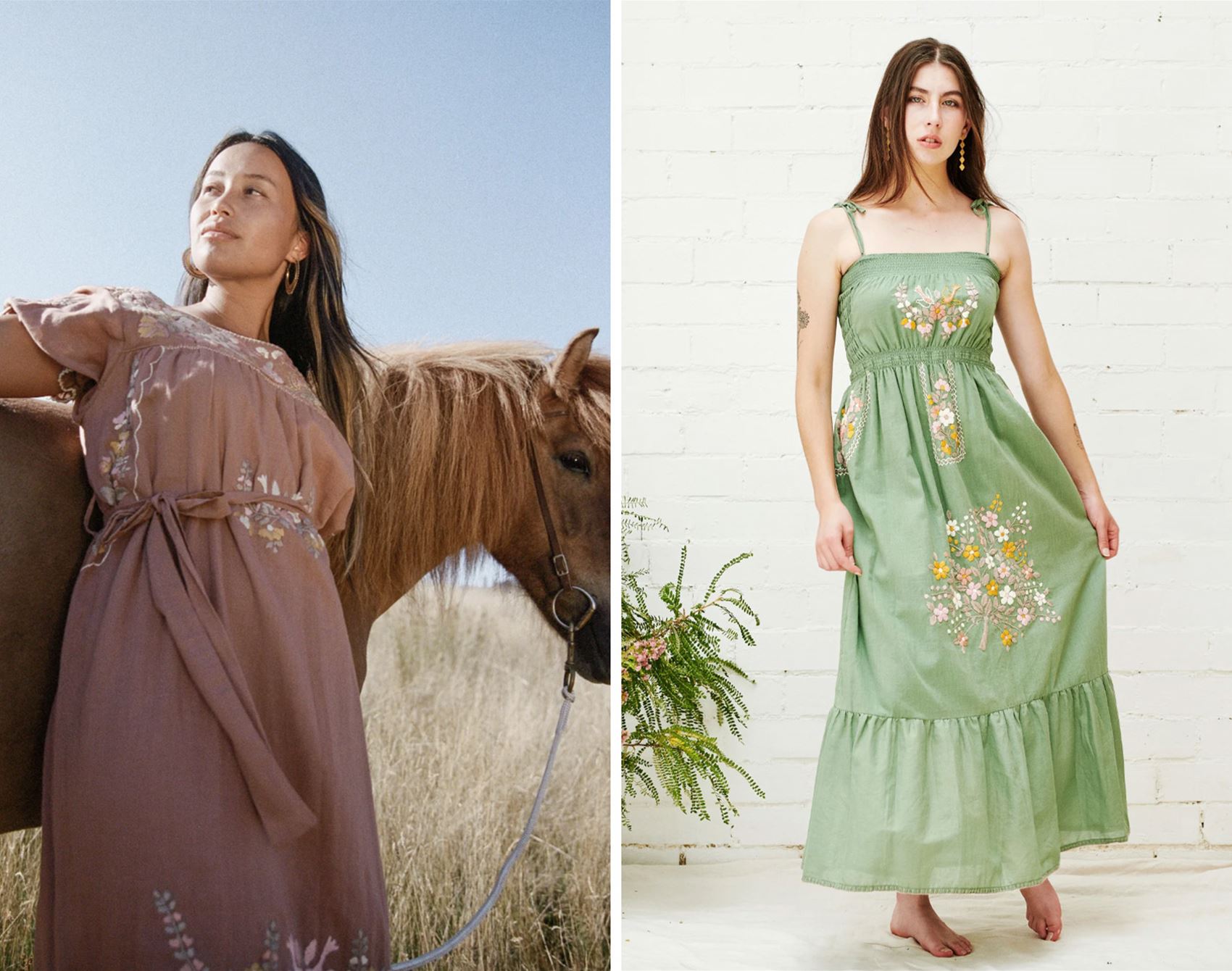 breezy and earth-toned summer dresses by folkstore