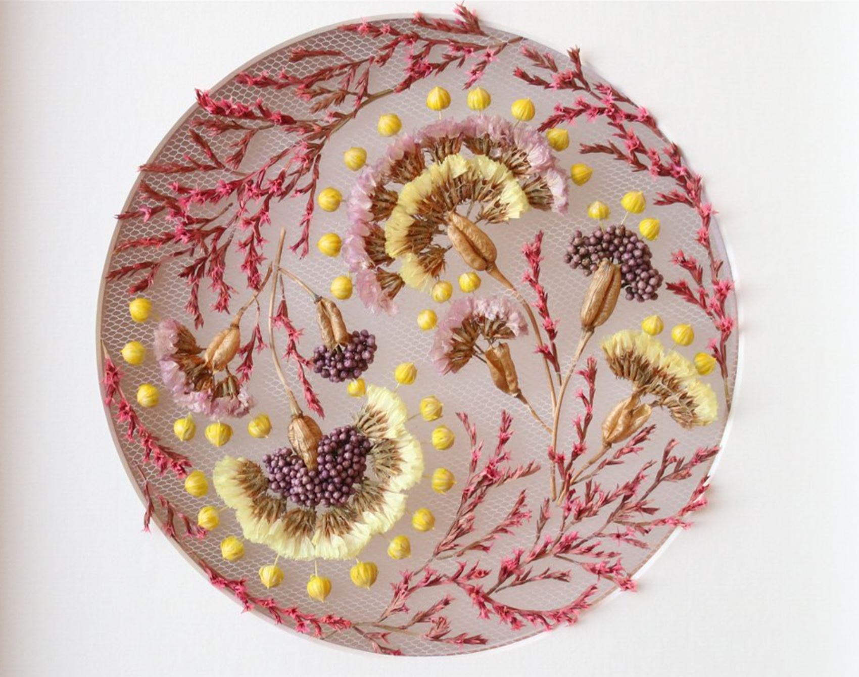 olga prinku uses real flowers to craft her fab embroideries