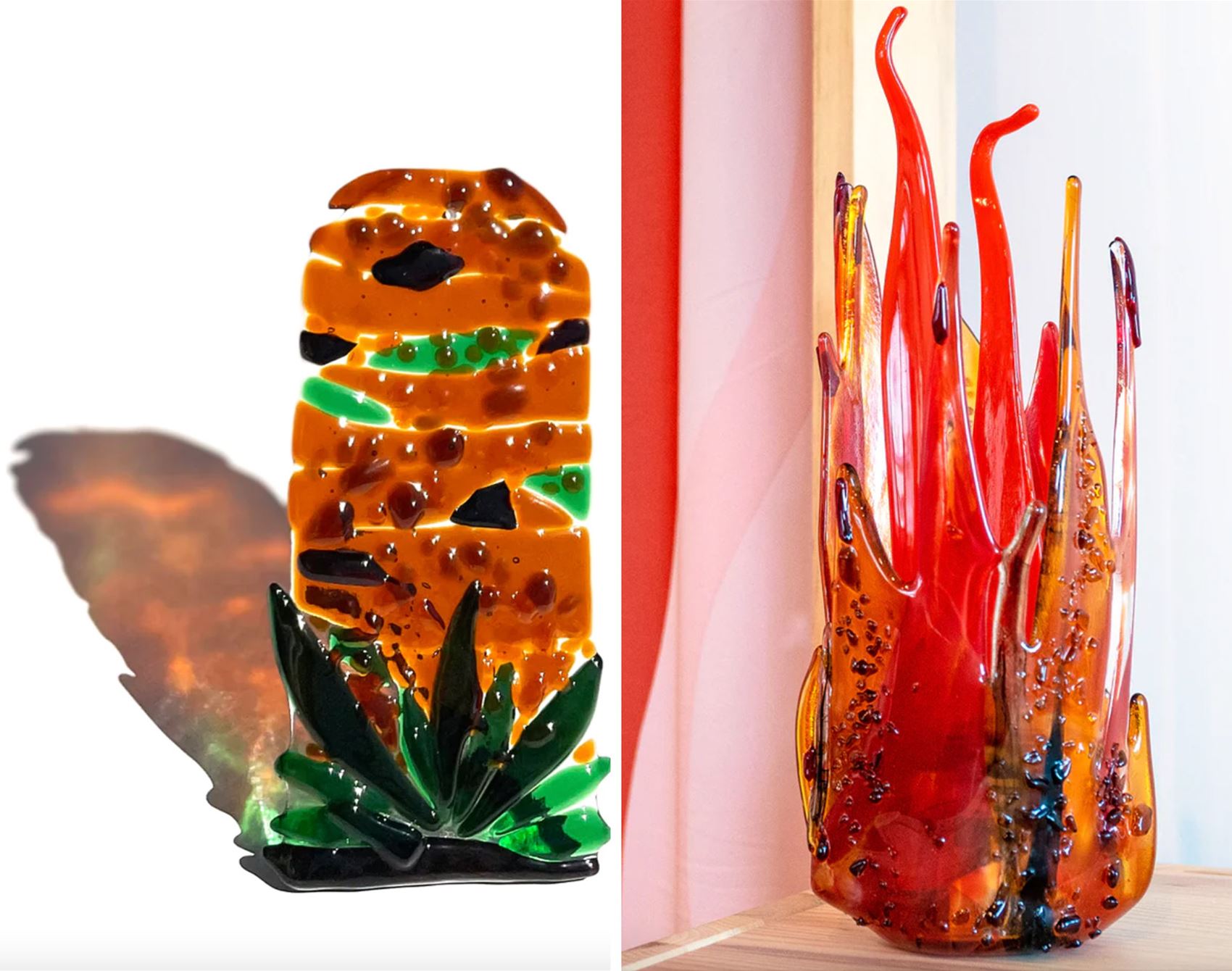 rad stained glass homewares by a fiery heart