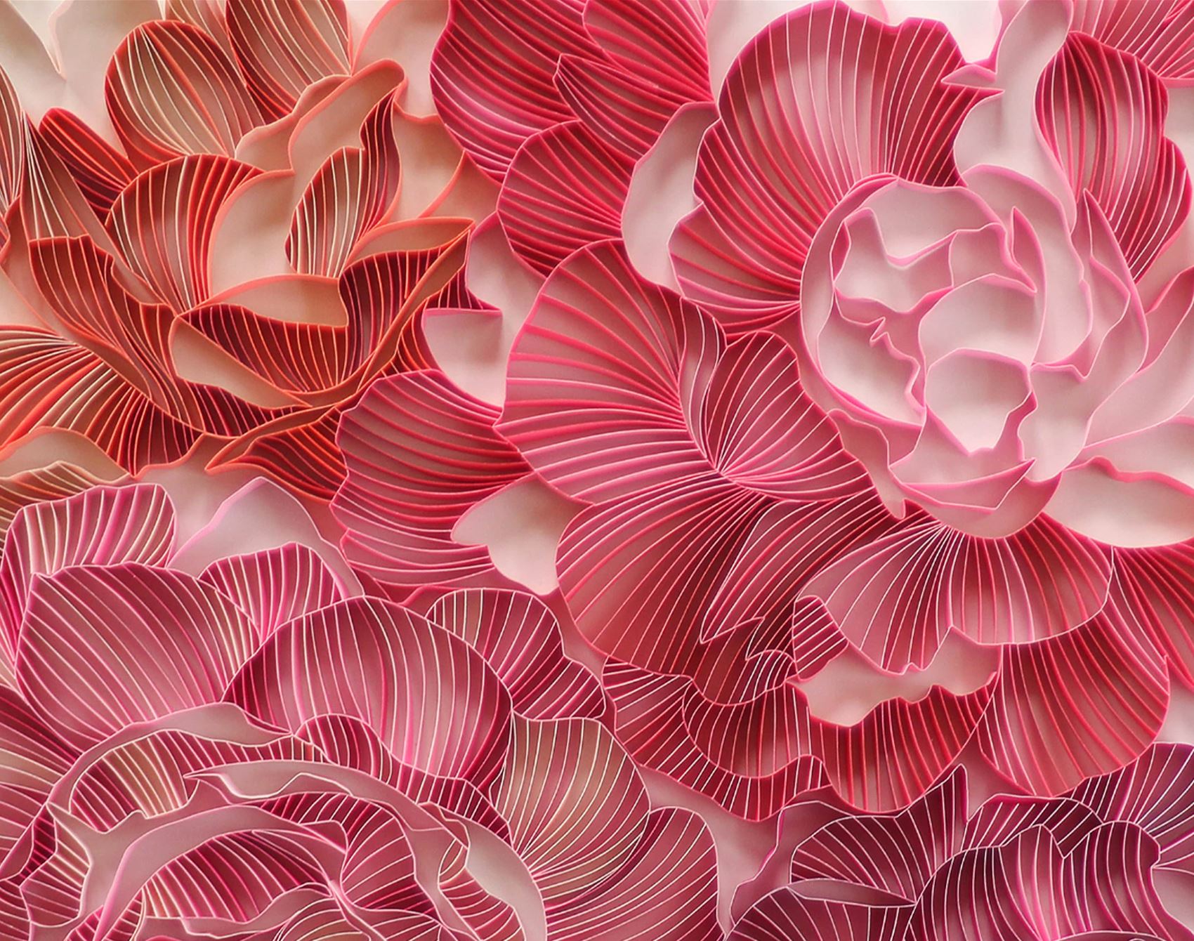 daphne lee creates stunning florals out of paper