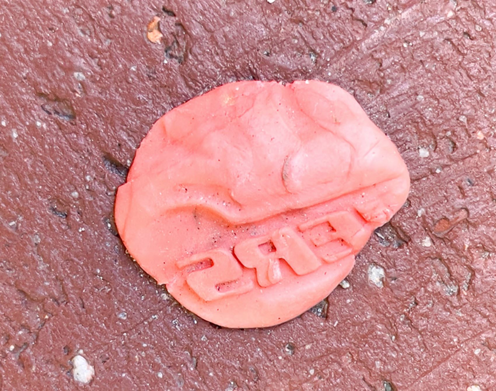 this photo series highlights the overlooked charm of discarded gum