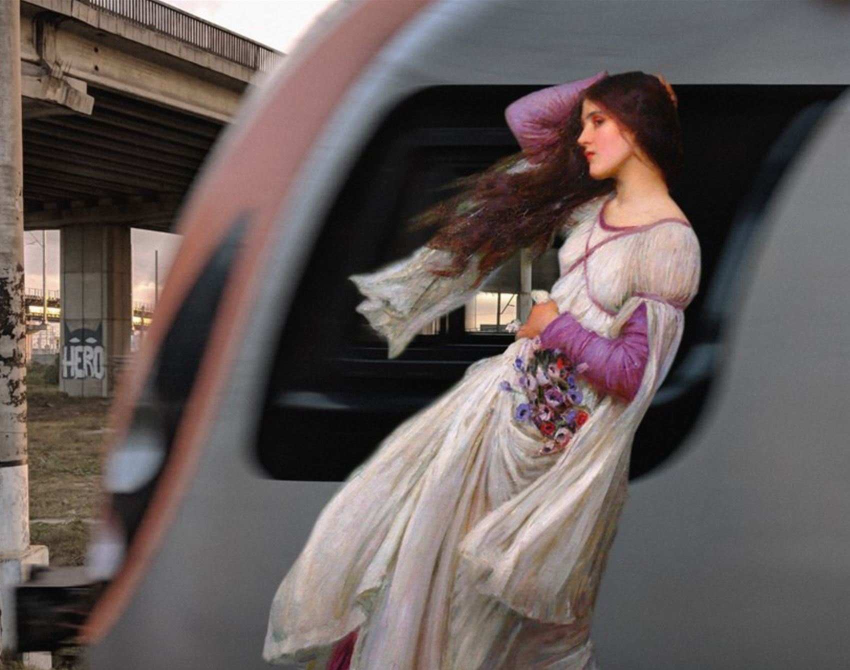 alexey kondakov blends classical portraits with our modern world