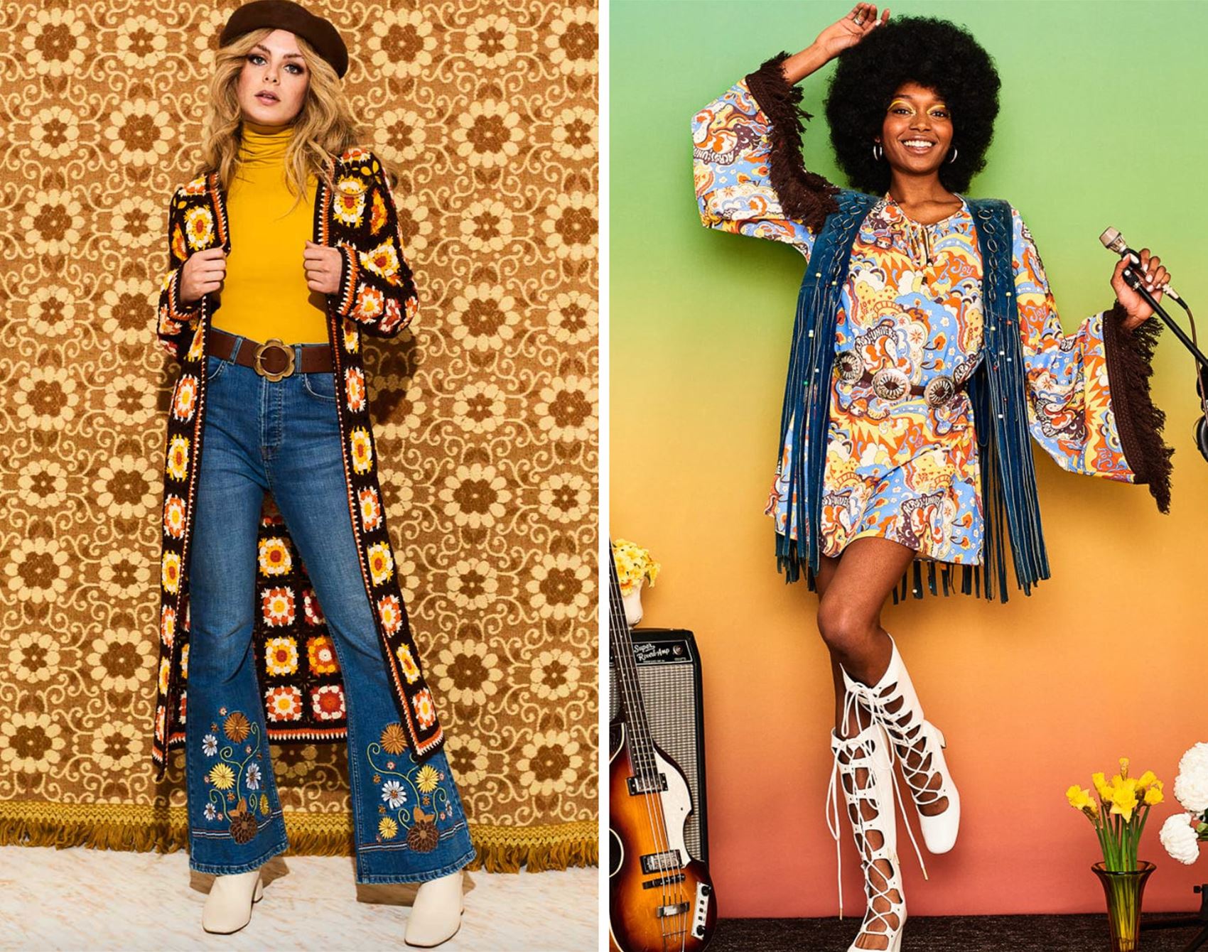 get a load of these groovy garms