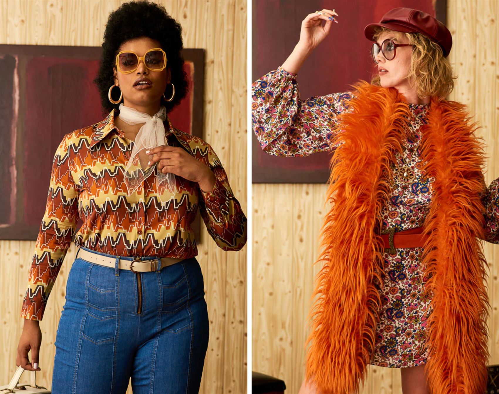 get a load of these groovy garms