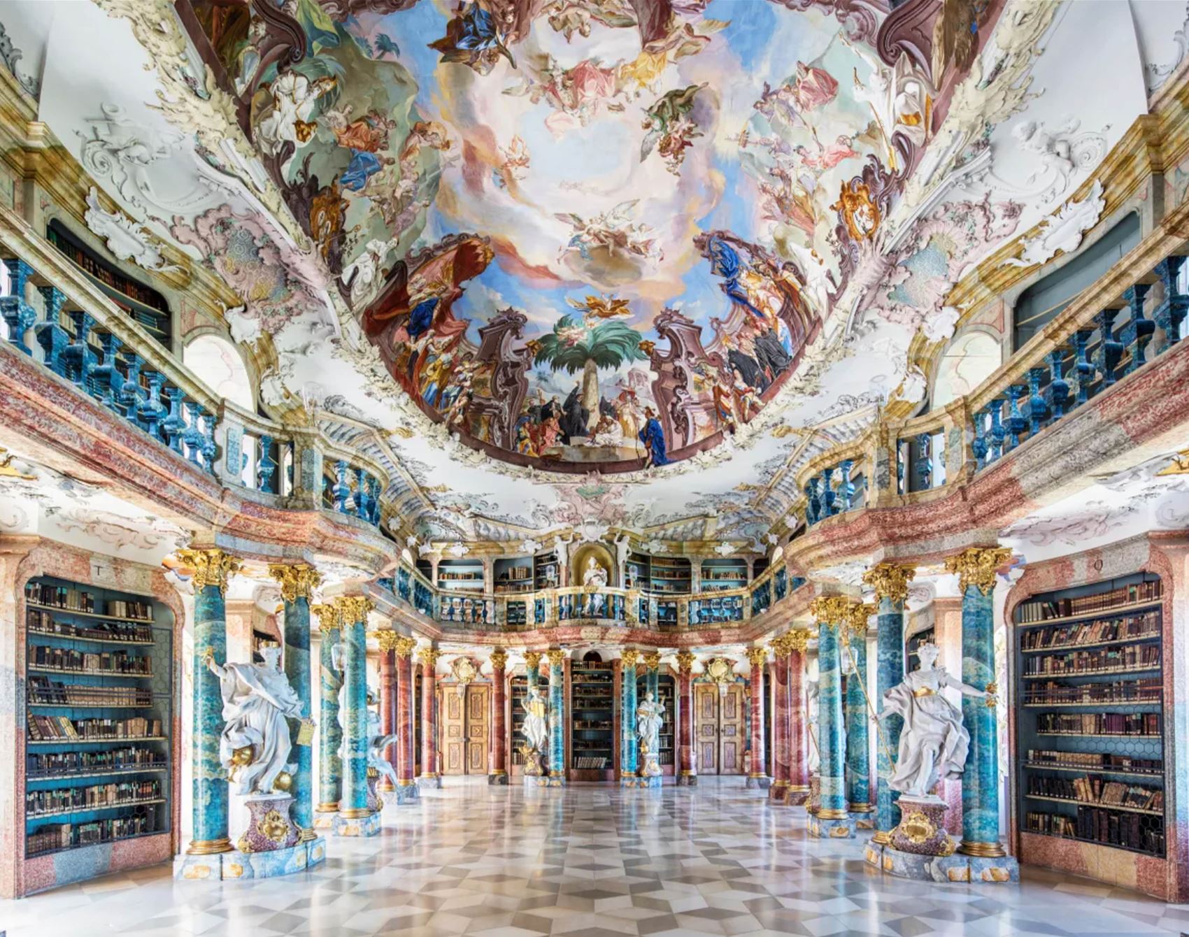 take a virtual tour of some of the most beautiful libraries in the world