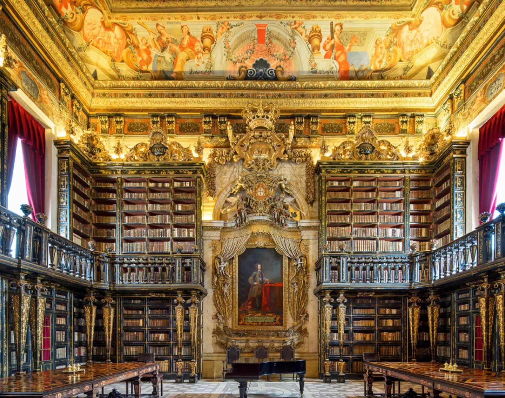 take a virtual tour of some of the most beautiful libraries in the world