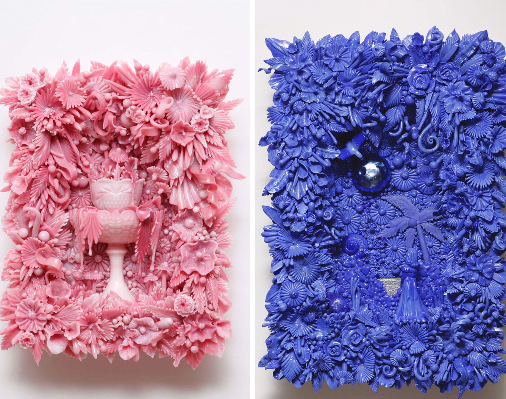 get a load of amber cowan’s upcycled glass sculptures