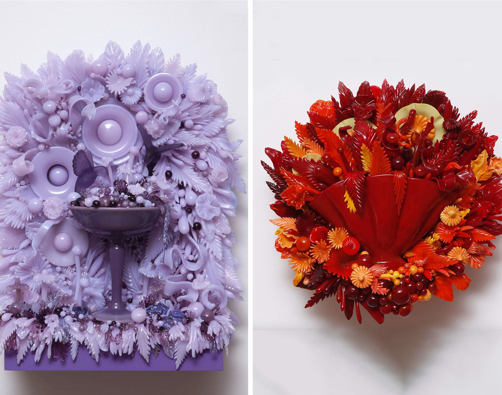 get a load of amber cowan’s upcycled glass sculptures