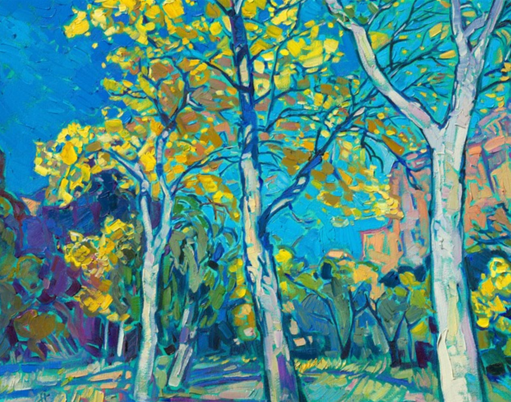 erin hanson has a knack for painting super-vibrant scenes