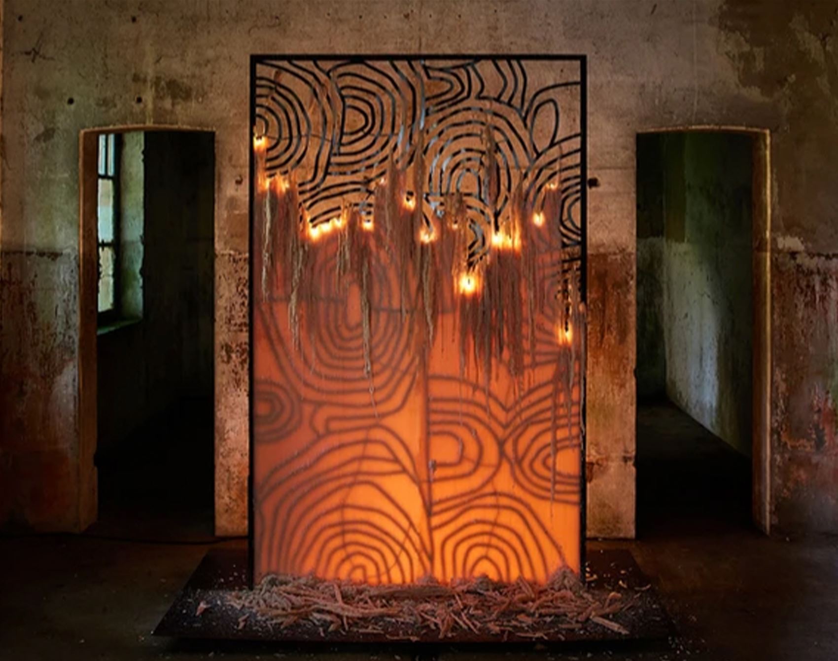 juliette minchin’s art is literally built to burn