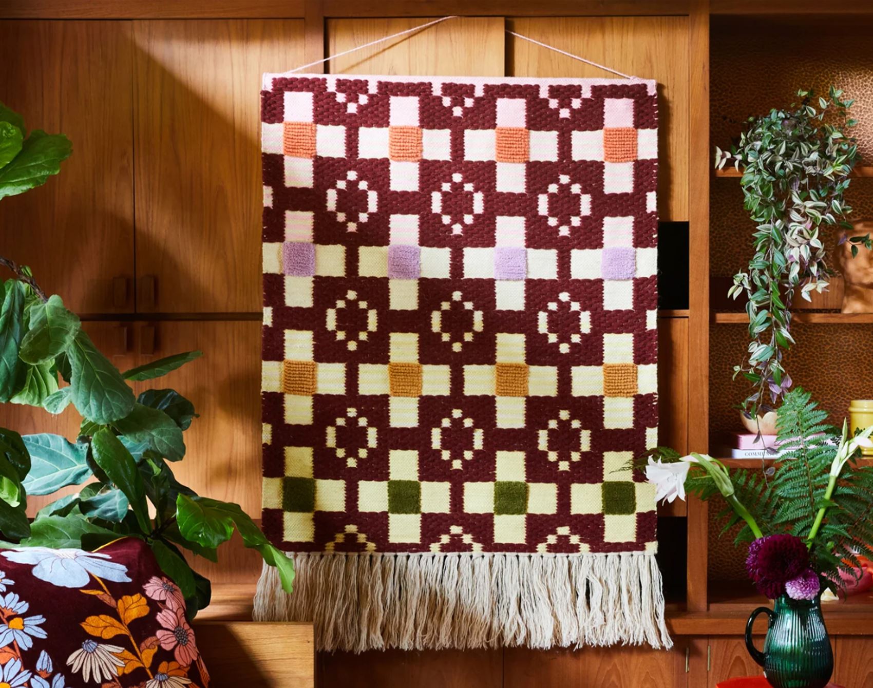 a list of pretty things to hang up in your abode