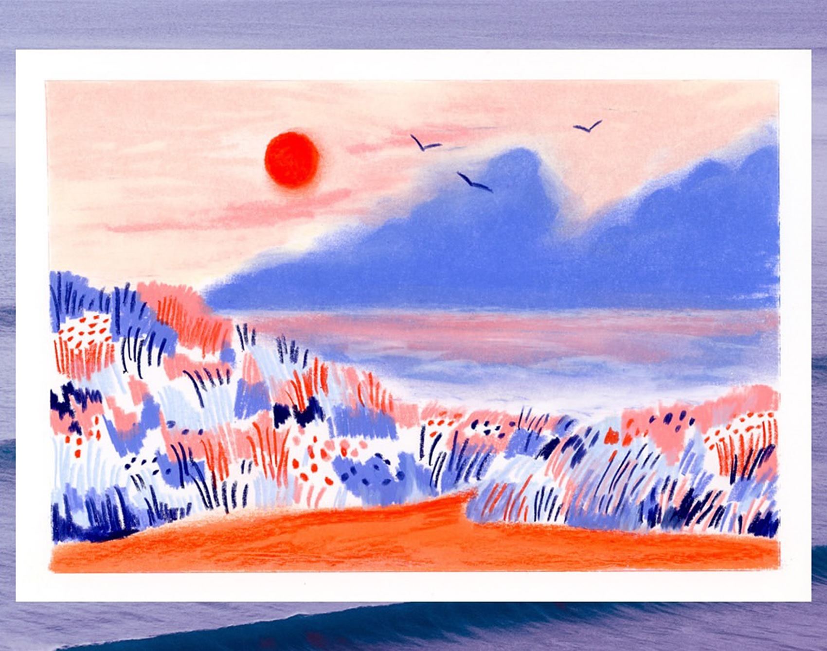 feast your eyes on alexia winterhalter's soothing landscapes